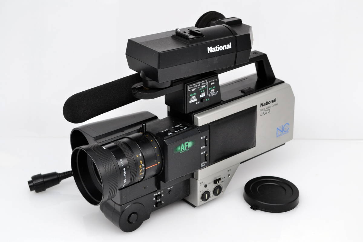 ★ジャンク★National ナショナル カラービデオカメラ VZ-C70 動作未確認 Color Video Cameraの画像1