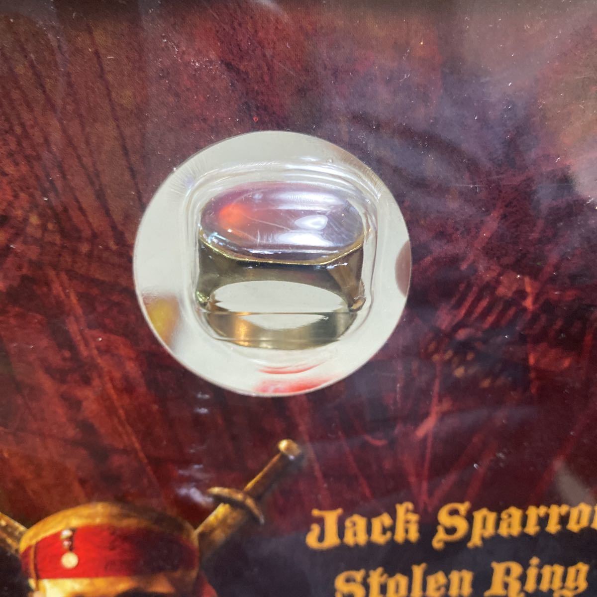 【新品未開封】マスターレプリカ パイレーツ オブカリビアン レプリカ ジャックスパロウ Stolen Ring リングの画像2