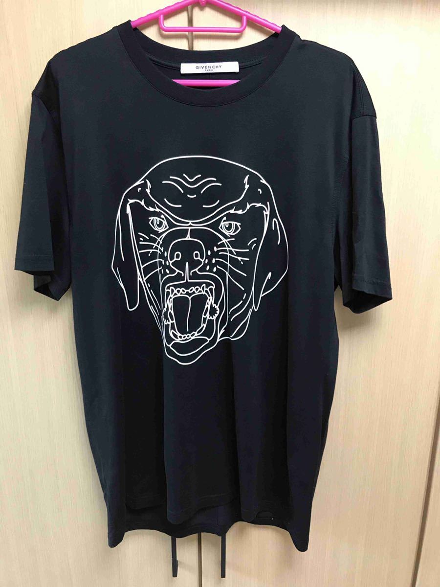 正規 Givenchy ジバンシィ ロットワイラー Tシャツ-