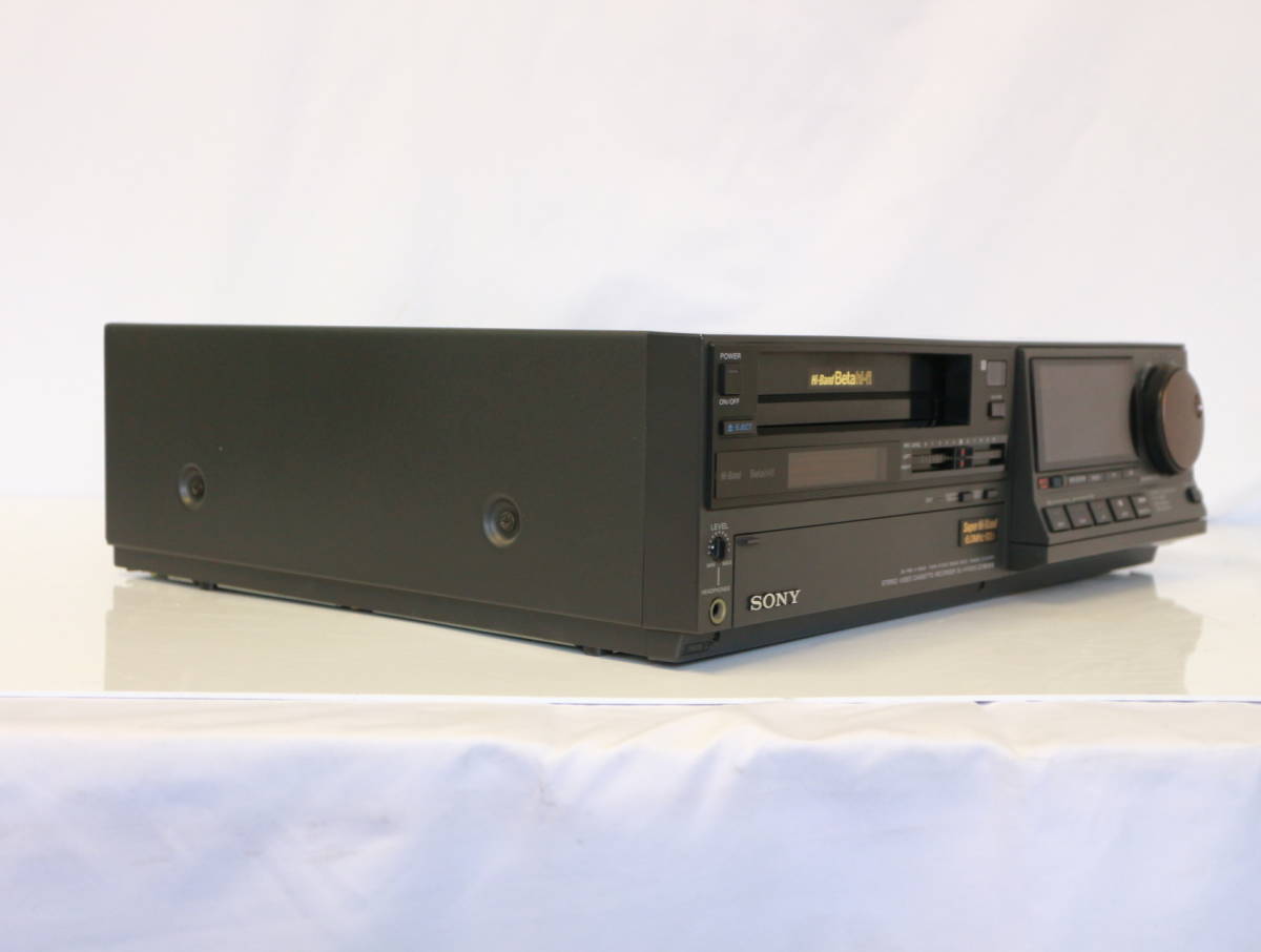 SONY ソニー SL-HF3000 ベータマックス ベータビデオデッキ Beta Betamax ビデオカセットレコーダー リモコン付き 映像機器