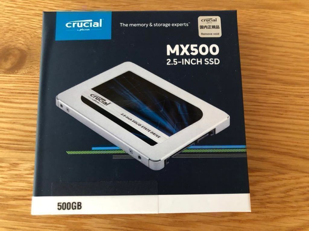 となります 国内正規品 Crucial 500GB SSD MX500の通販 by やちほこ's
