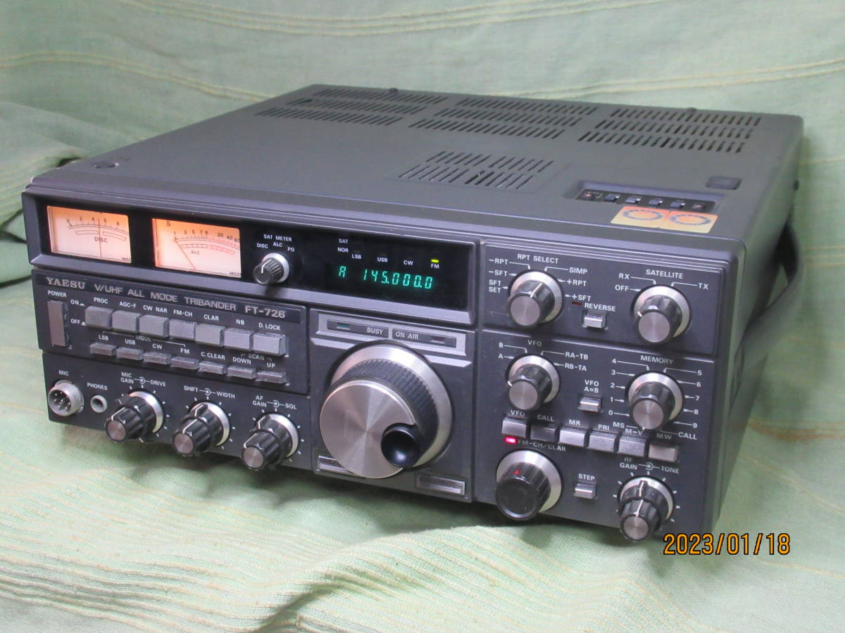 今ならほぼ即納! 最終値下げ YAESU FT726 一部動作確認済み