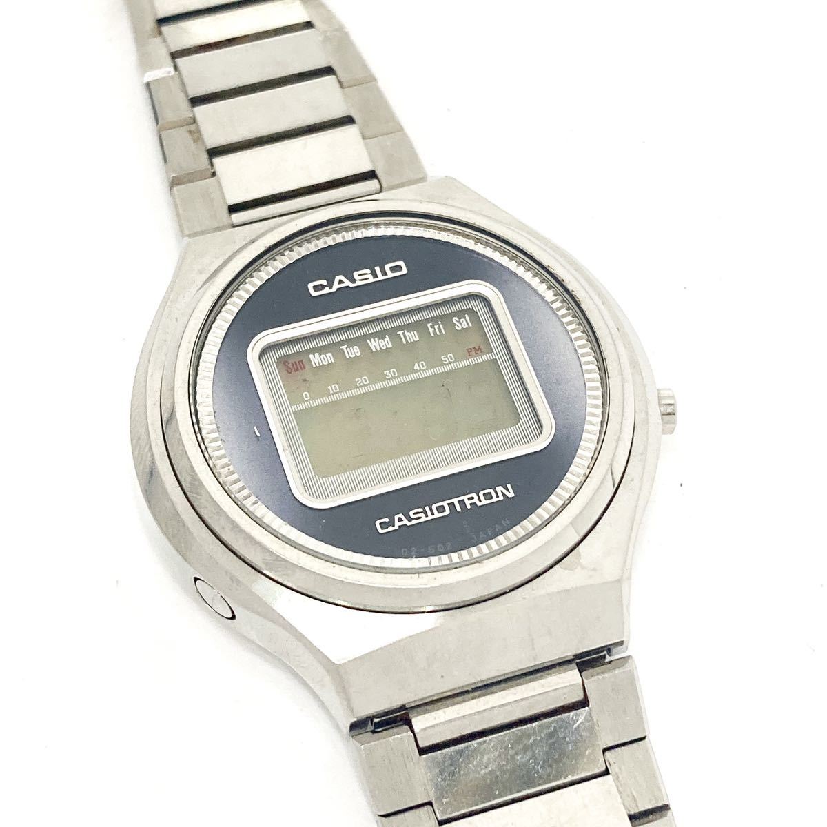 Yahoo!オークション - CASIO カシオ CASIOTRON クォーツ 02-501 Yahoo!オークション - CASIO カシオ CASIOTRON クォーツ 02-501