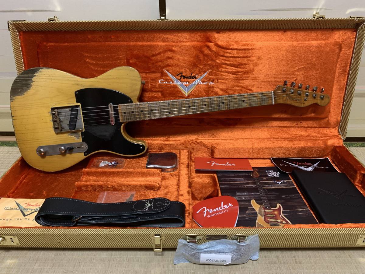 【скидка! До 4 мая! ] Неиспользуемый предмет Fender Custom Shop MBS 1954 Telecaster Heavy Relic -smoken Nocaster Blonde -би Дейл Уилсон