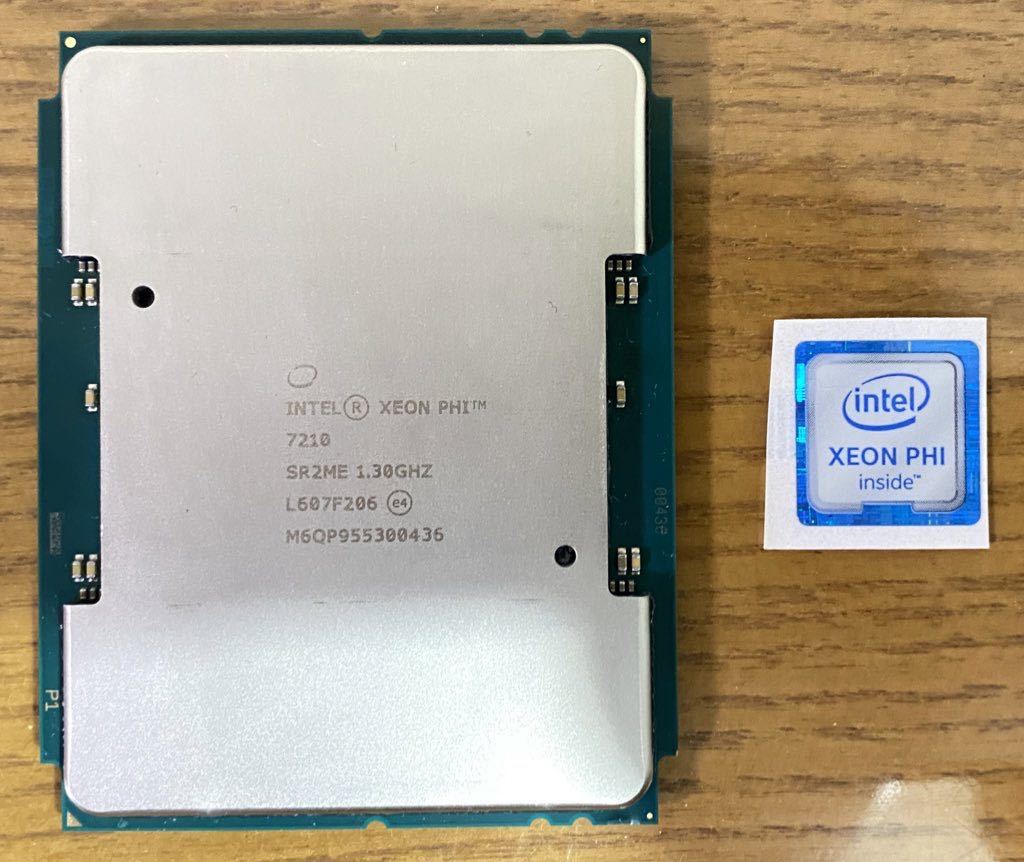 Yahoo!オークション - 中古品 Intel Xeon Phi 7210 64コア256 Yahoo!オークション - 中古品 Intel Xeon Phi 7210 64コア256