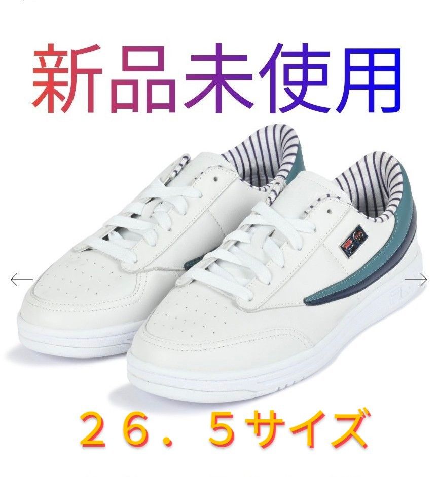 新品未使用 】FILA(フィラ) fila/シューズ/スニーカー/ホワイト/ブル一