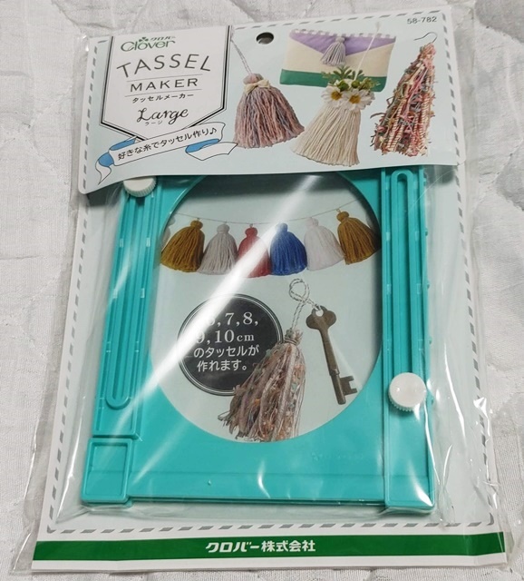 Clover クロバー TASSEL MAKER タッセルメーカー Large ラージ 緑_画像1