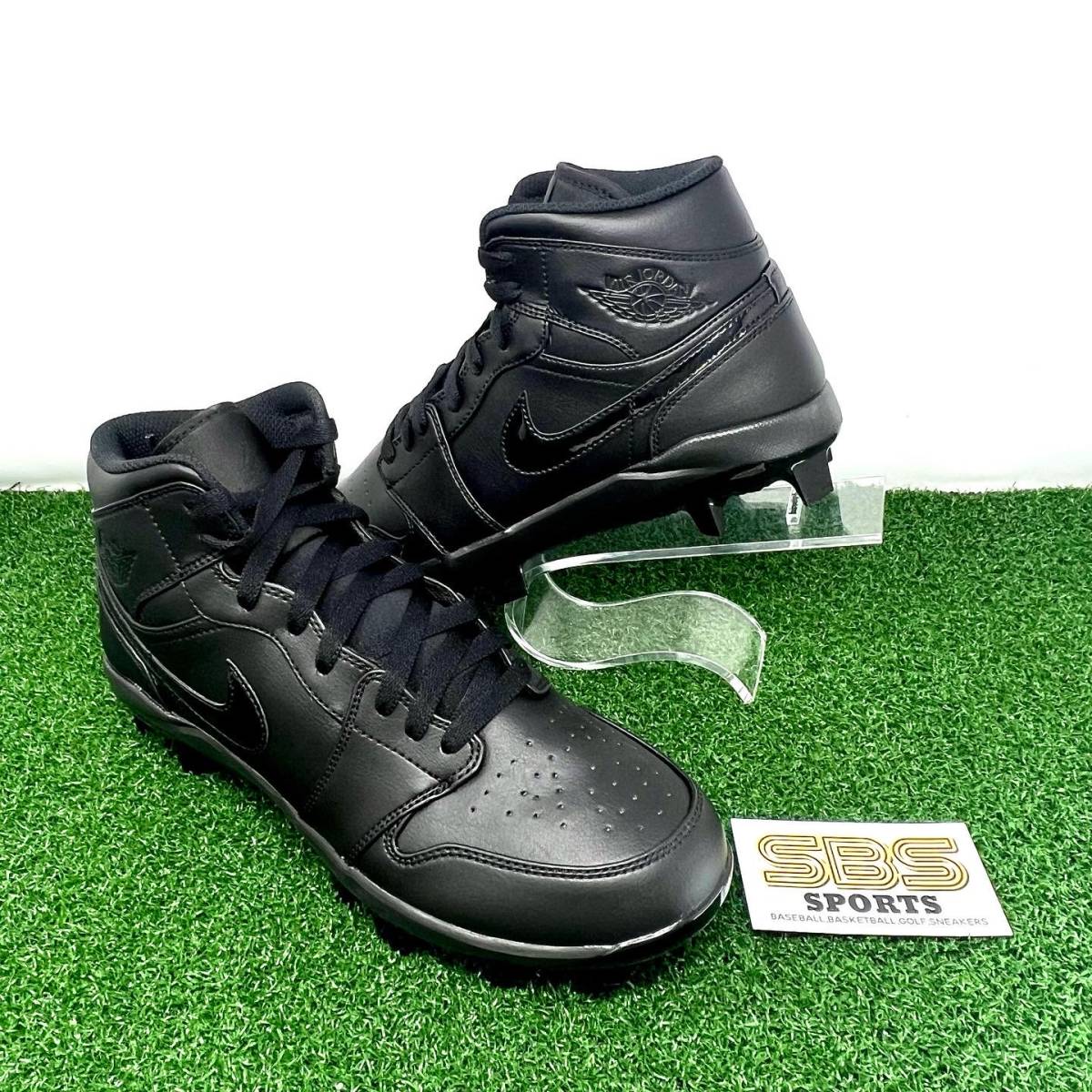 【日本未発売 28cm】 ナイキ ジョーダン 野球 スパイク Jordan 1 Retro MCS ポイント ブラックAV5354 002