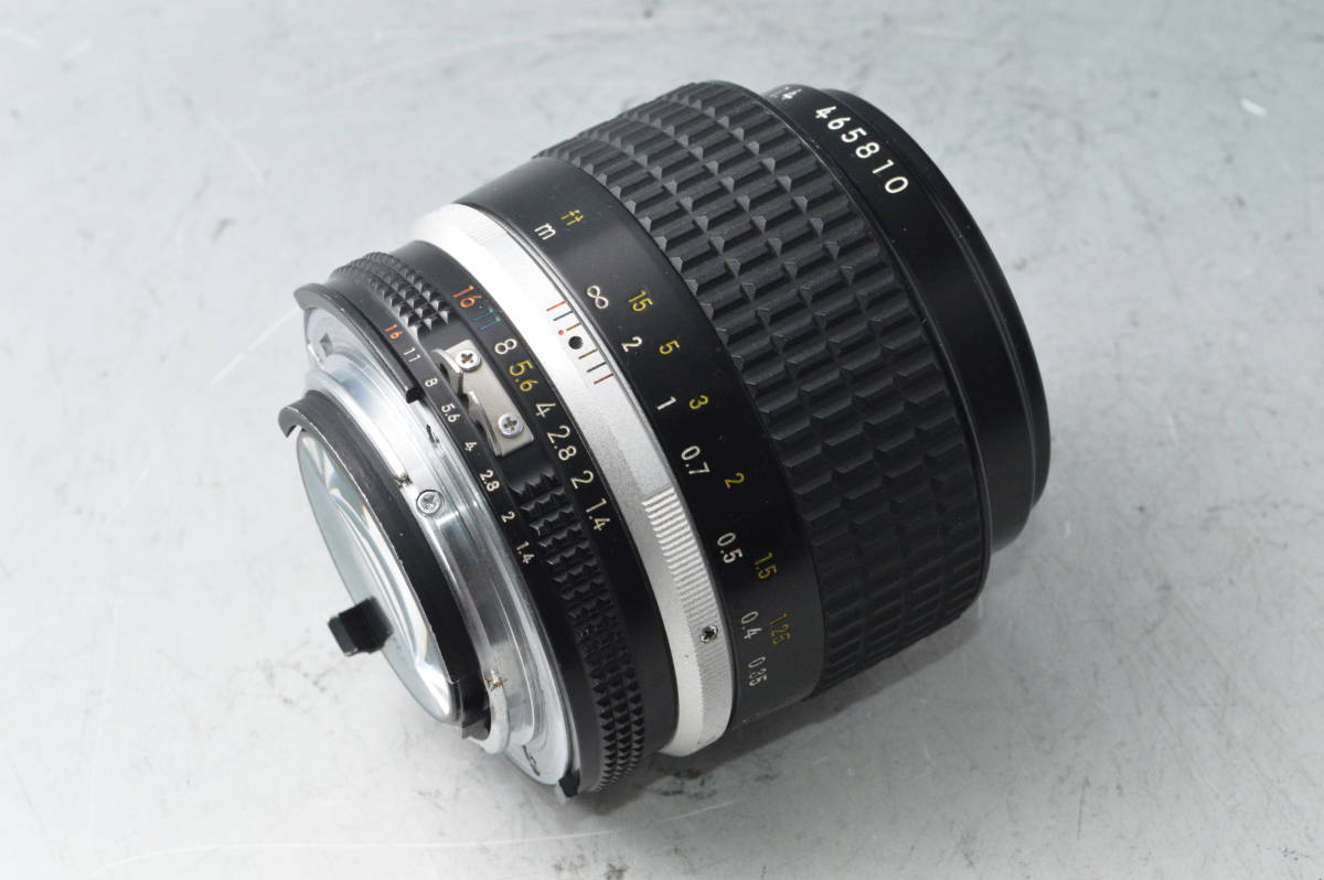 #8931【並品】 Nikon ニコン Ai-S Nikkor 35mm F1.4 4