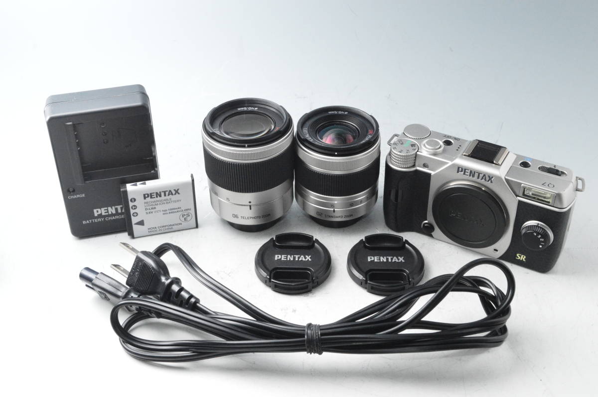 送料無料 PENTAX Q7 ズームキット シルバー asakusa.sub.jp