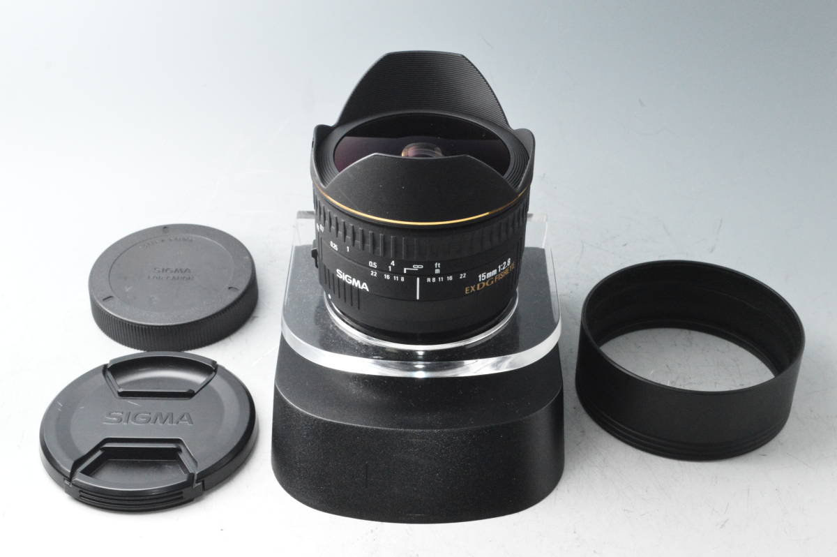 8994【良品】 SIGMA シグマ15mm F2.8EX DG DIAGONAL FISHEYE (キヤノン