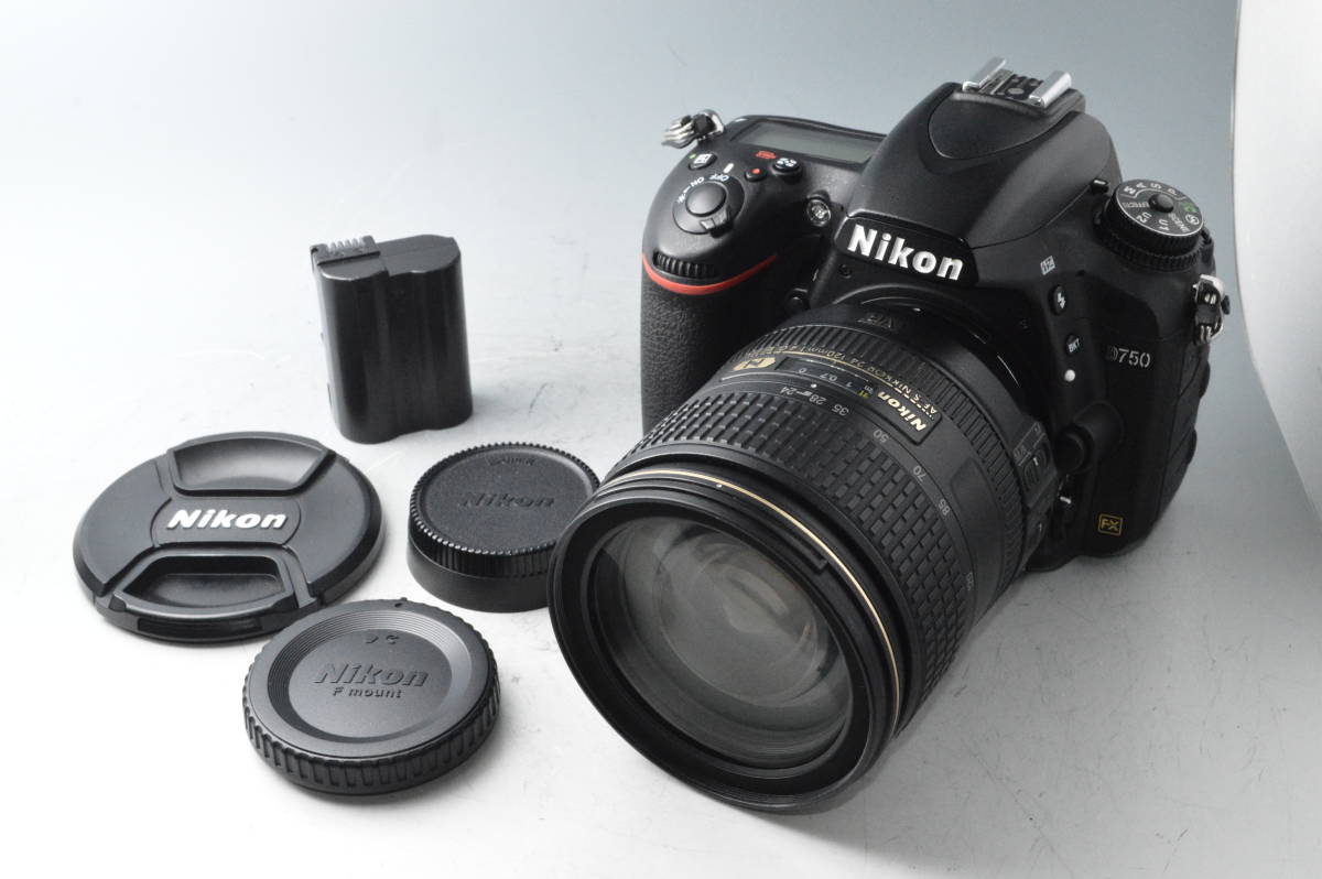 珍しい #9081【美品】 Nikon ニコン D750 24-120 VR レンズキット