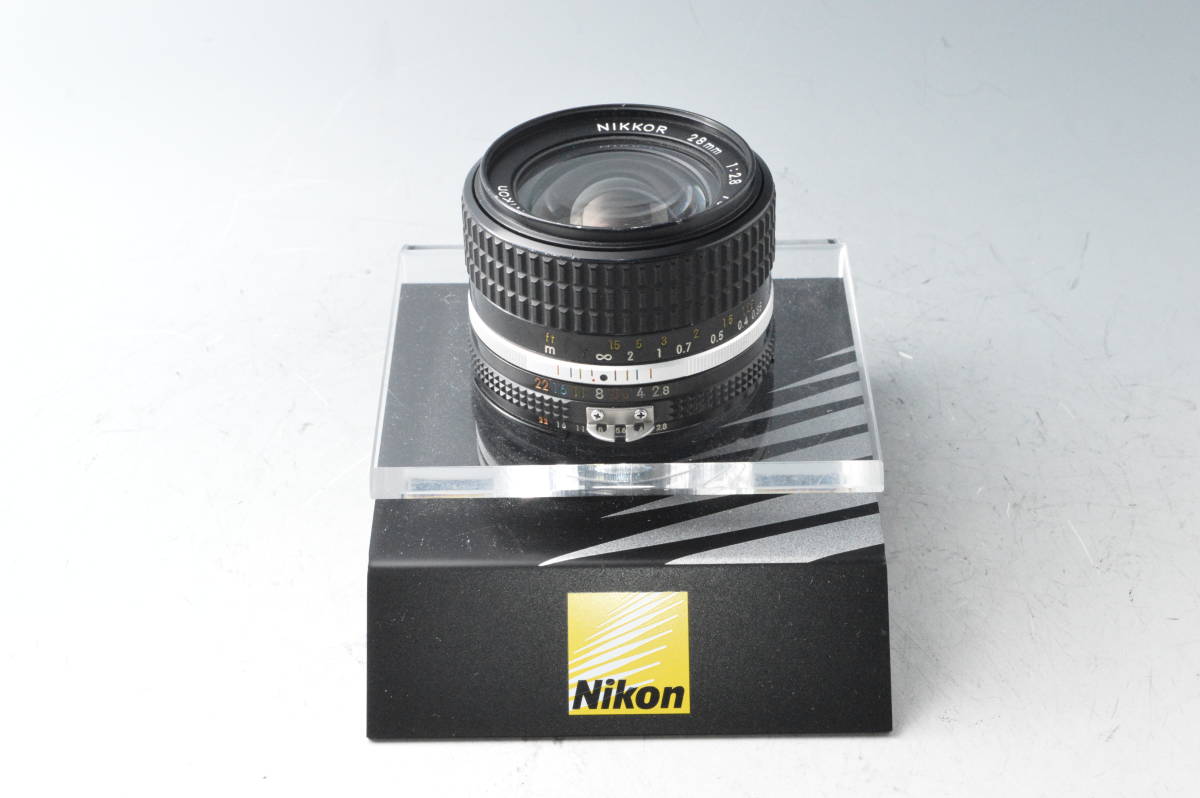 #9113【外観美品】 Nikon ニコン Ai-S Nikkor 28mm F2.8