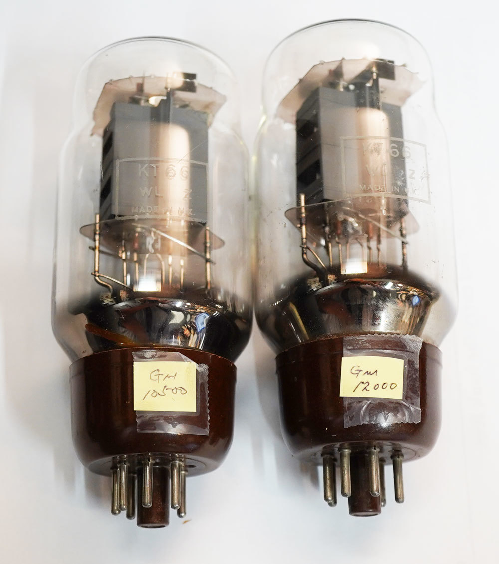 真空管 KT66 GEC イギリス製オリジナル 2本 チェック済 品 チェック済