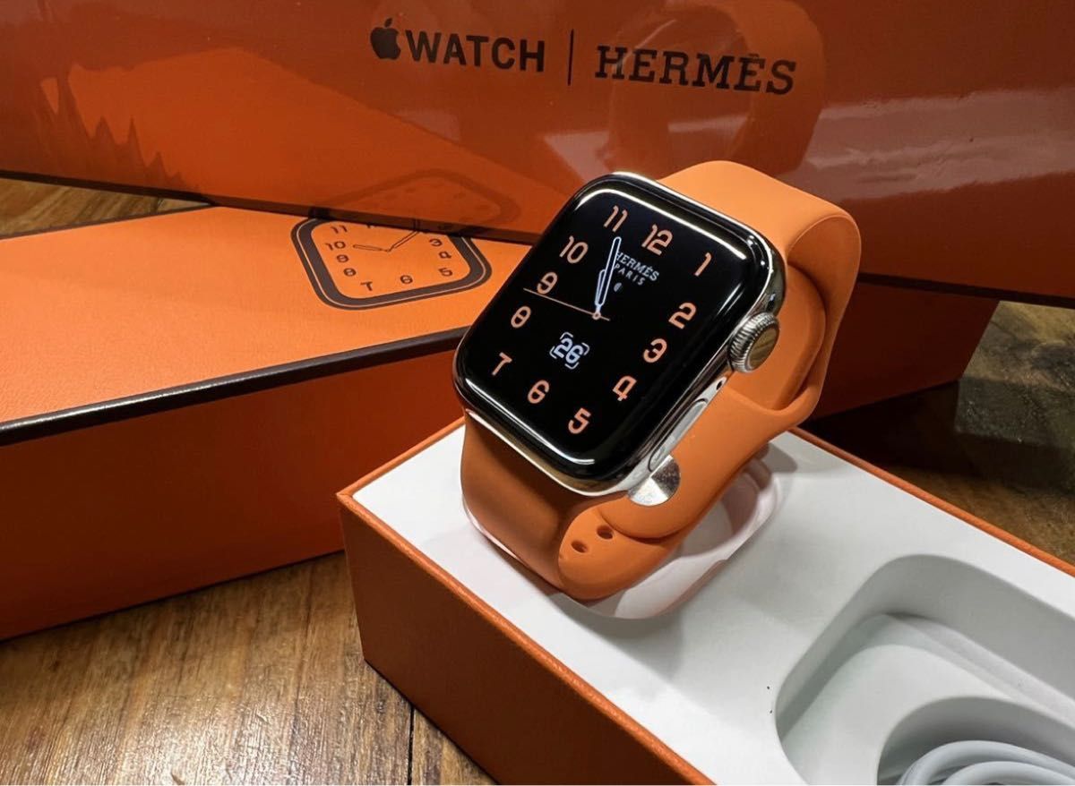 Apple watch エルメス アップルウォッチ HERMES Series5 40mm ステンレス GPS+Cellular
