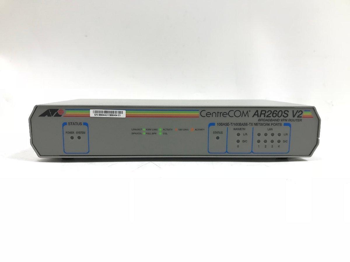 Yahoo!オークション - アライドテレシス CentreCOM AR260S V2 ベーシッ