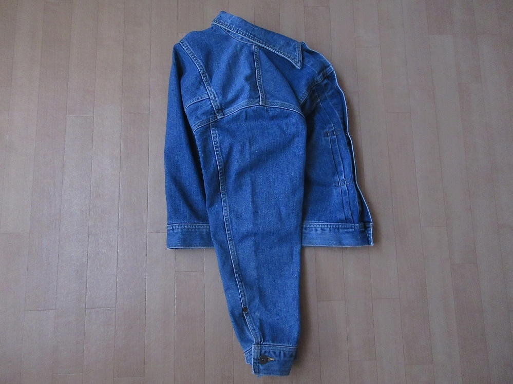 90\'s сделано в Японии Lee 0401 переиздание COWBOY чёрный бирка Denim жакет M~L ранг индиго голубой Lee копия kau Boy First джинсовый жакет 