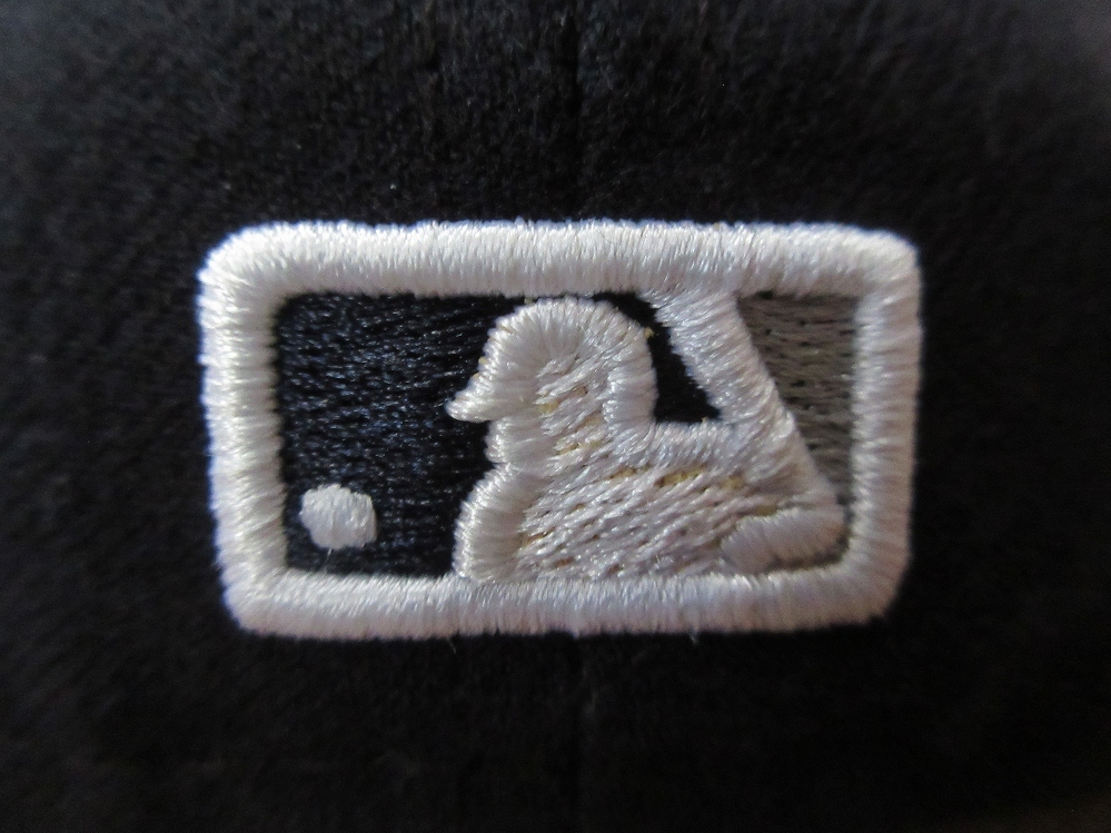 90's 00's USA製 ニューヨーク ヤンキース NEW ERA NYロゴ 刺繍 ベースボール キャップ ネイビー New York Yankees NEWERA 野球CAP田中将大_画像7