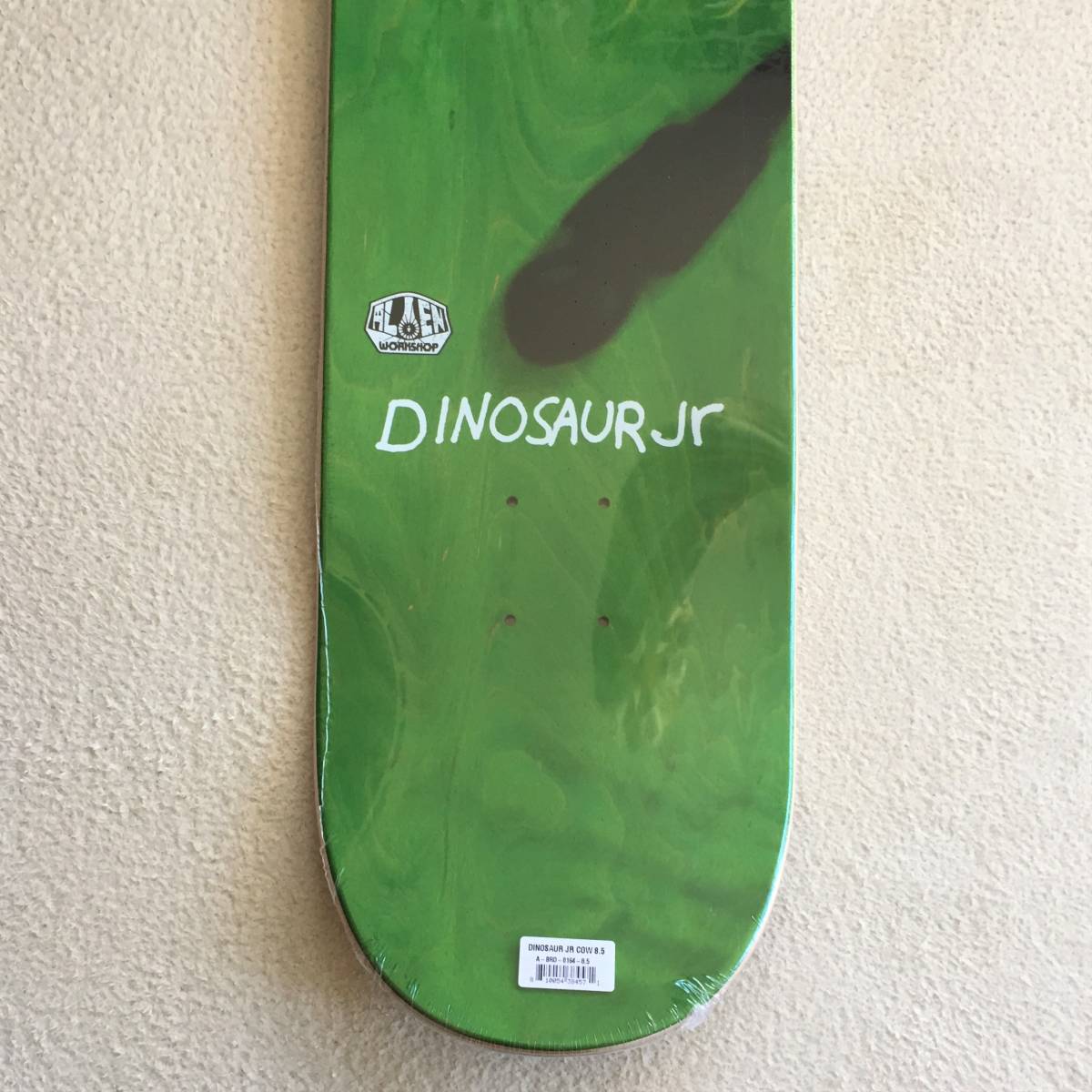 売れ筋がひ贈り物! Dinosaur Workshop ◇Alien Jr デッキ COWスケートボード デッキ