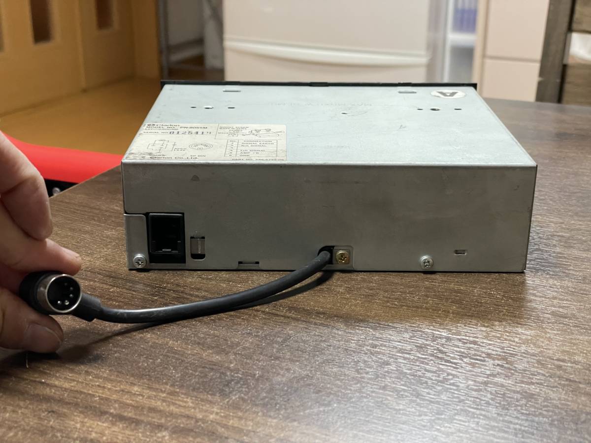 希少動作品□日産純正汎用1DIN カセットデッキ サブデッキ PN-8055M 286-5756-06 動作確認済み バネット/ラルゴ/R32スカイライン他の画像7