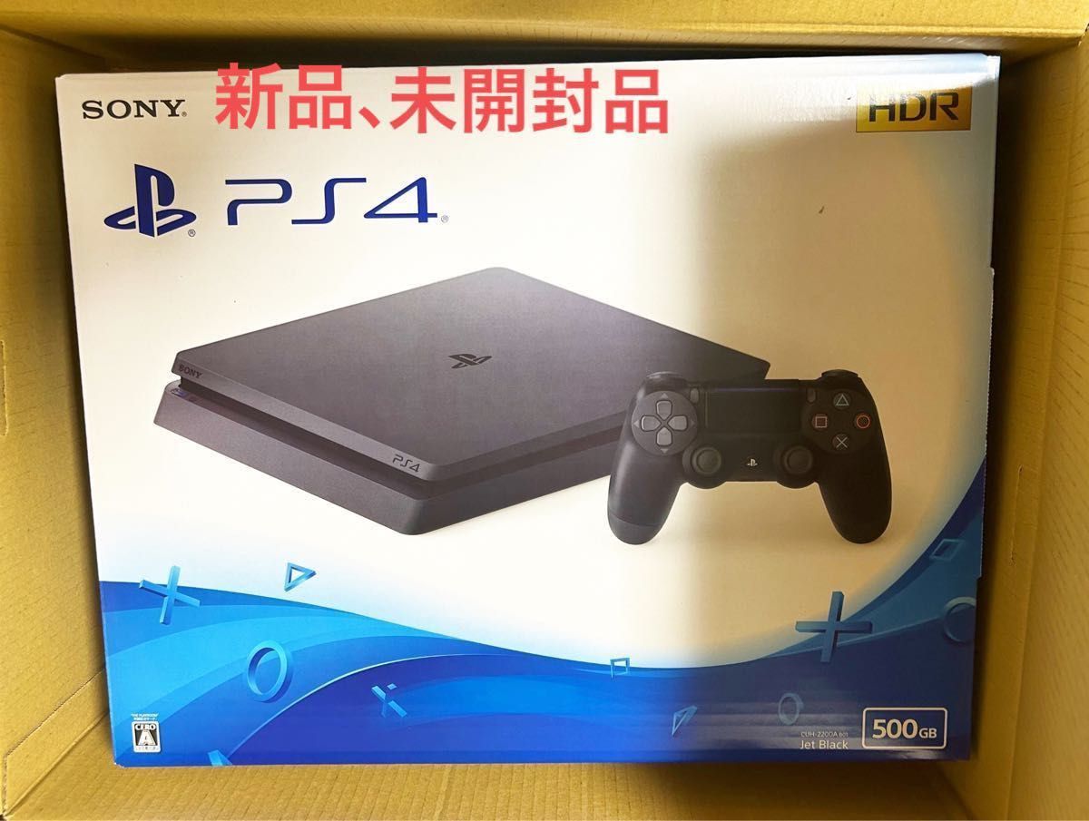 新品 Playstation4 ブラック 500GB CUH-2200AB01 | myglobaltax.com