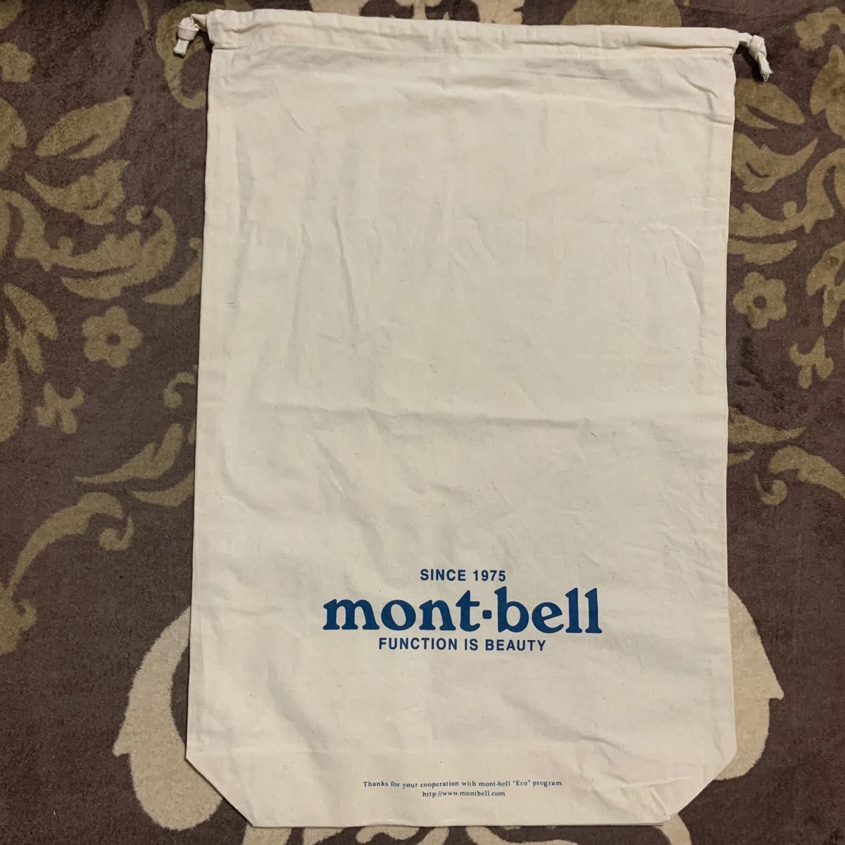 未使用【mont-bell】巾着袋