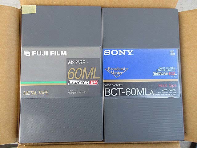  obtaining un- possible special business use BETACAM/SP (METAL TAPE*LARGE) 60 minute 9ps.@ used 