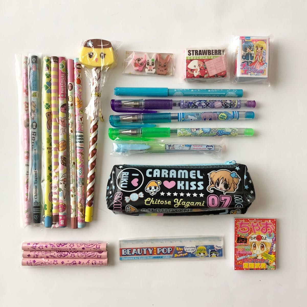 ちゃお 付録 鉛筆 ミニステーショナリーセット 文房具|Yahoo ちゃお 付録 鉛筆 ミニステーショナリーセット 文房具|Yahoo