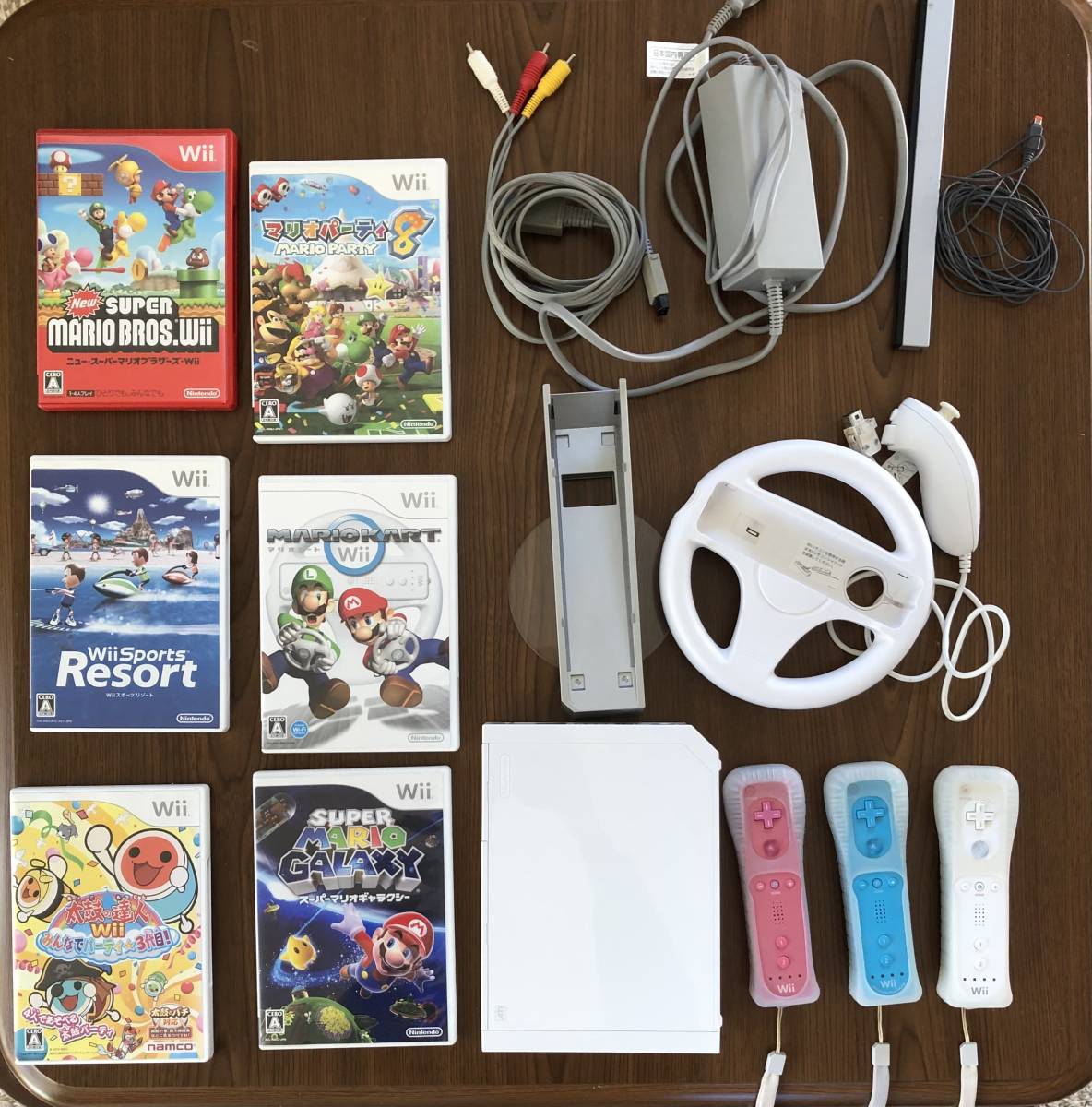 ヤフオク! - Nintendo Wii 本体とゲームソフトなどフルセット