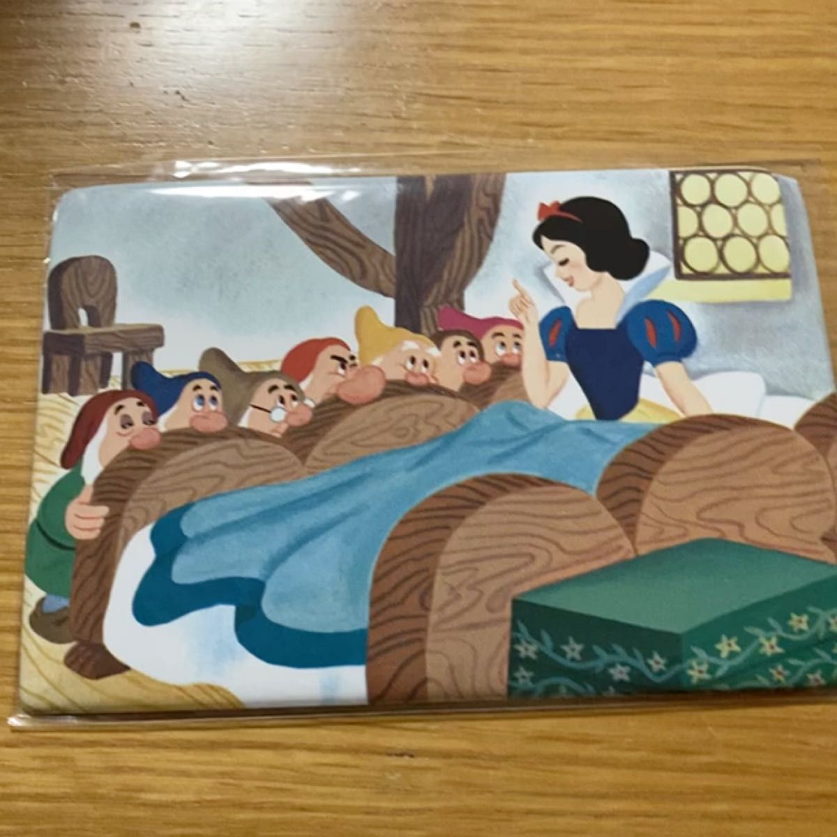 ディズニー　白雪姫　プレートポストカード