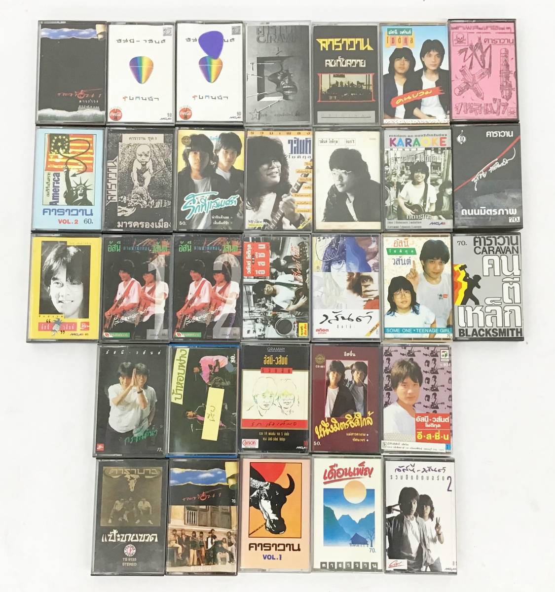 大量 137本セット カセットテープ タイニュージック ポップス カラワン カラバオ アサニーワサン カトーン 音楽 の画像3