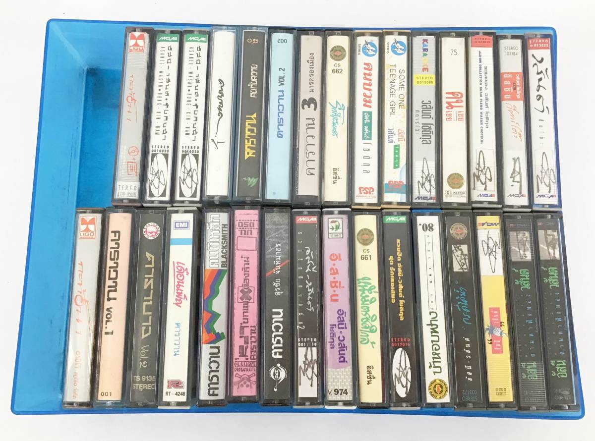 大量 137本セット カセットテープ タイニュージック ポップス カラワン カラバオ アサニーワサン カトーン 音楽 の画像2