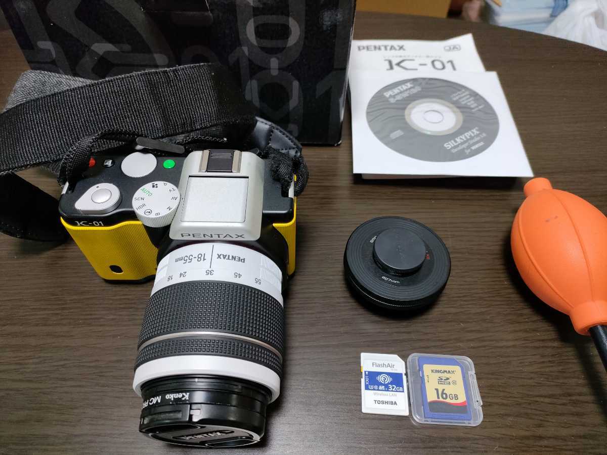 PENTAX K-01 & smc PENTAX-DA40mmF2.8 XS、PENTAX-DAL 18-55mm AL WL