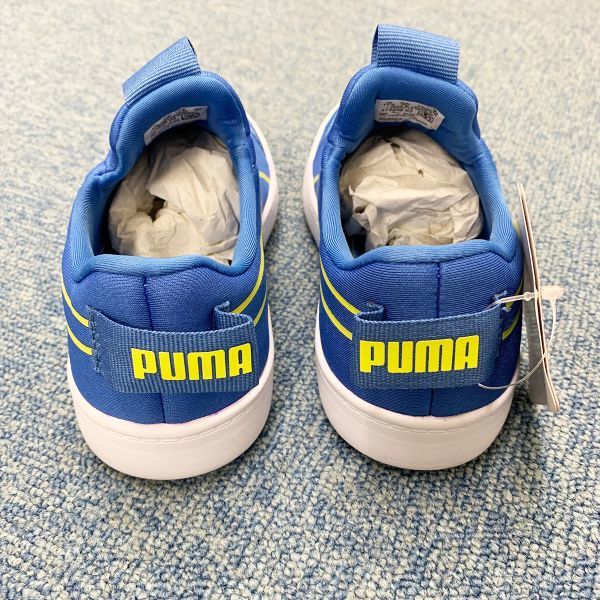 年末セールさらに半額 新品未使用 PUMA キッズスリッポン 12.5cm COURT FLEX V2 SLIP ON プーマ スニーカー シューズ キッズ 男の子 女の子_画像5