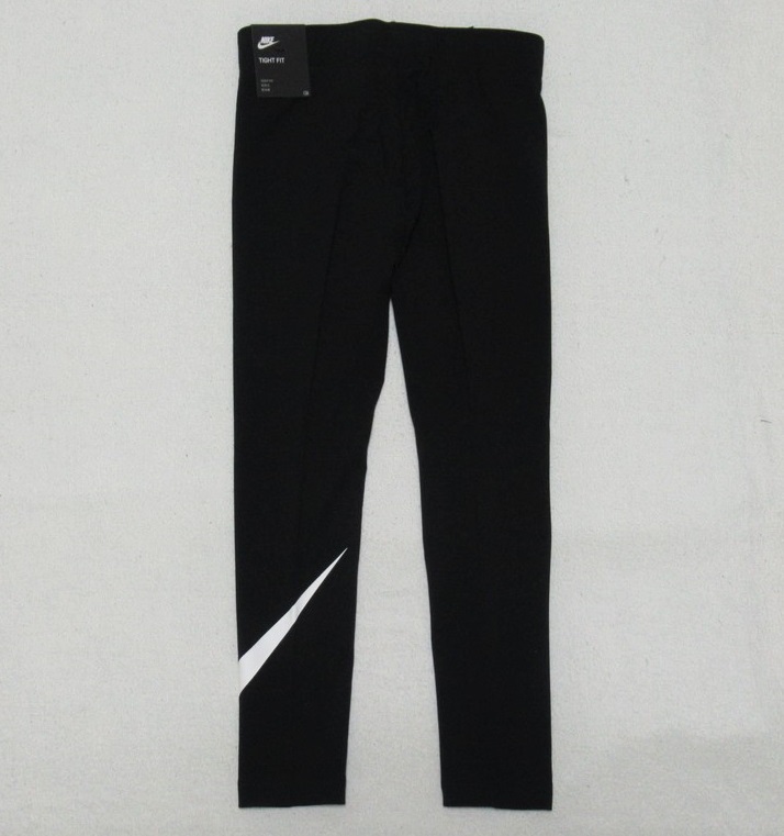 NIKE девушки трико чёрный черный 130 Nike sushu леггинсы леггинсы брюки AR4076-010