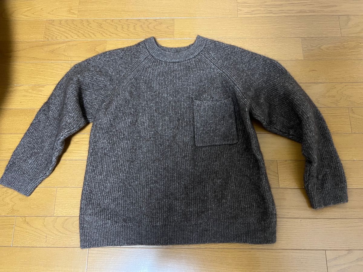 ムジラボ ヤクウールセーター L~XL・ダークモカブラウン ムジラボ ヤクウールセーター L~XL・ダークモカブラウン