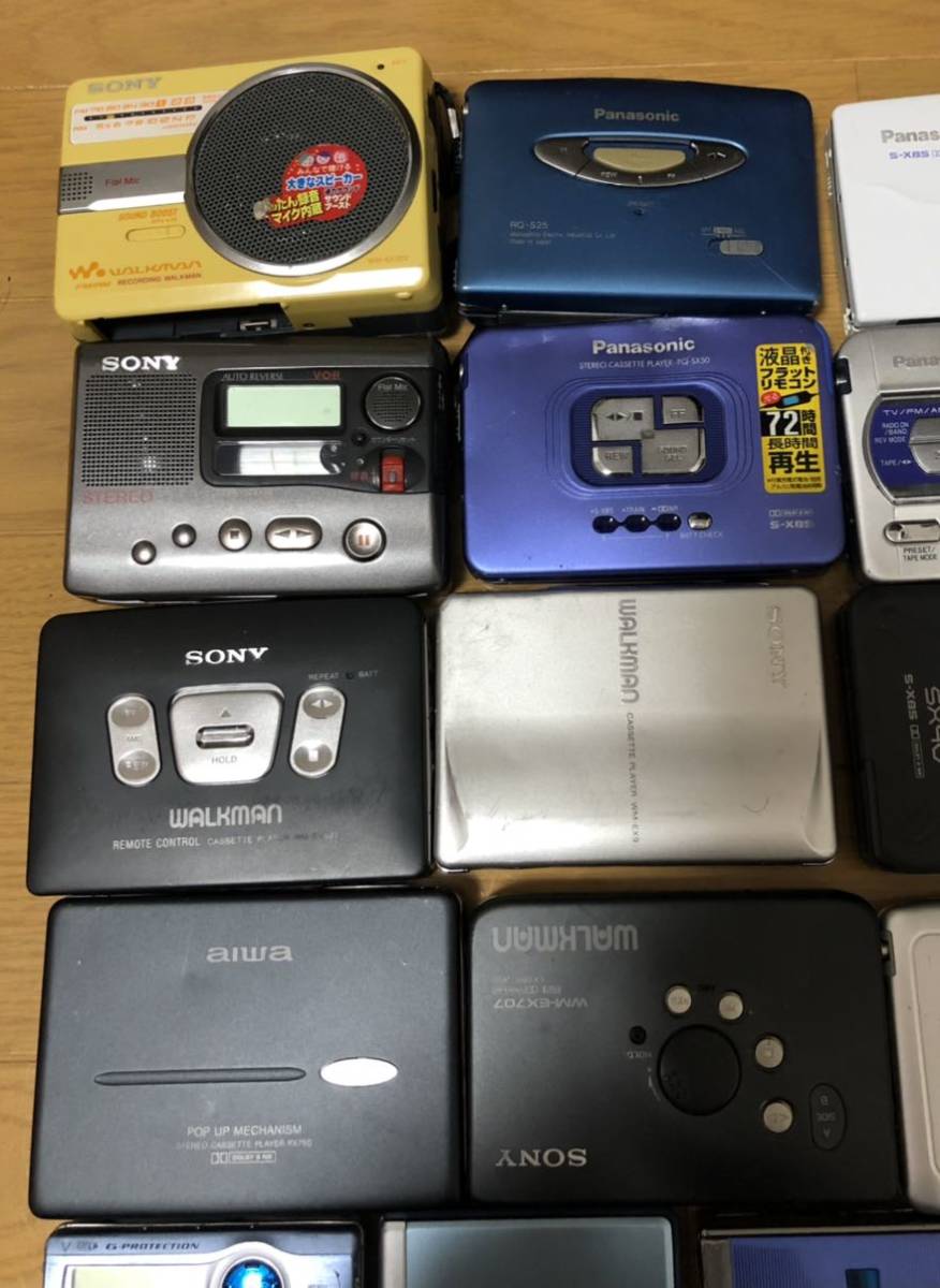 Sony Panasonic Aiwa 携帯プレーヤー ジャンク品 37点 apadea.org.ar