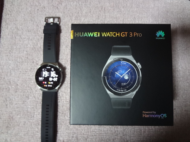 ★HUAWEI WATCH GT 3 Pro　腕時計《20222.12.13購入》★美品★