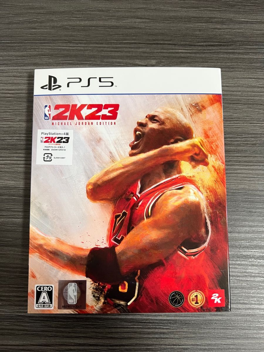 中古 PS5 NBA2K23 マイケルジョーダンエディション コード使用済み