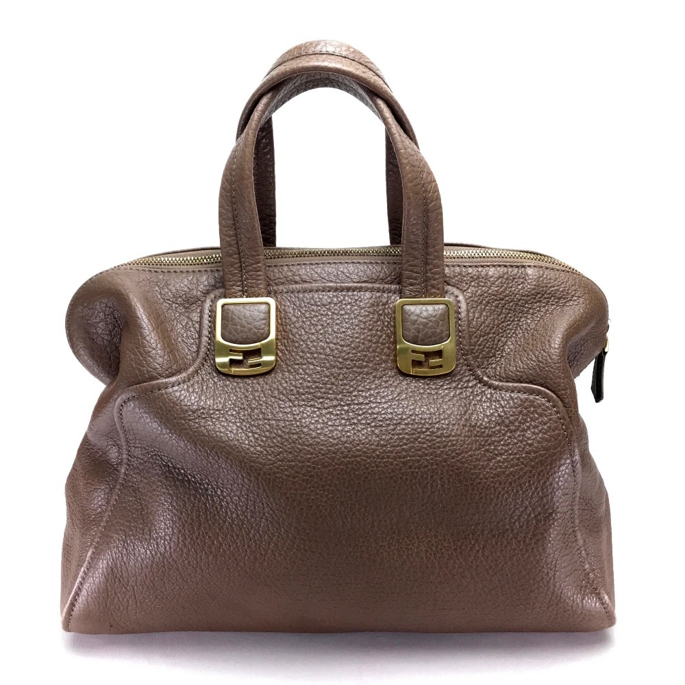 FENDI フェンディ 8BL110 ショルダー ボストンバッグ カメレオン