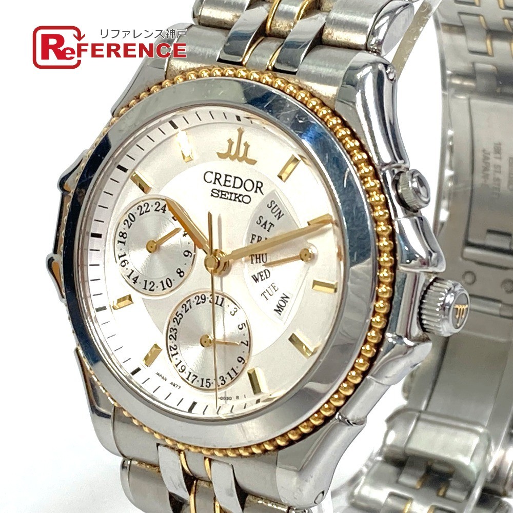 2022人気の クレドール 4S77-0A30 セイコー SEIKO パシフィーク メンズ