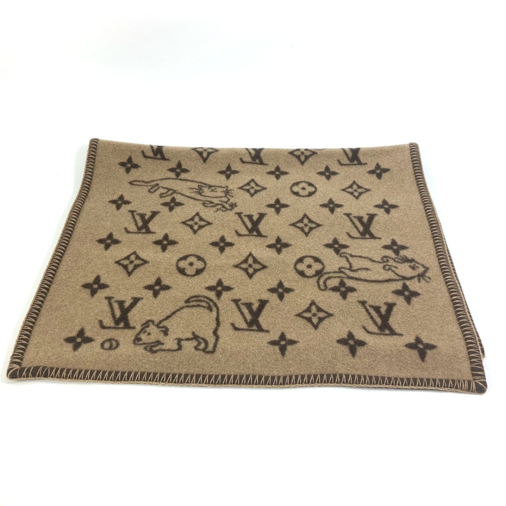 LOUIS VUITTON ルイヴィトン MP2260 毛布 インテリア クヴェルチュール