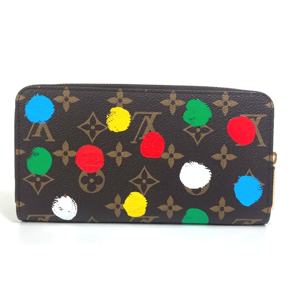 LOUIS VUITTON ルイヴィトン M81864 LV × YK 草間弥生 ジッピーウォレット ラウンドジップ 長財布 モノグラムキャンバス【新品】新品_画像2