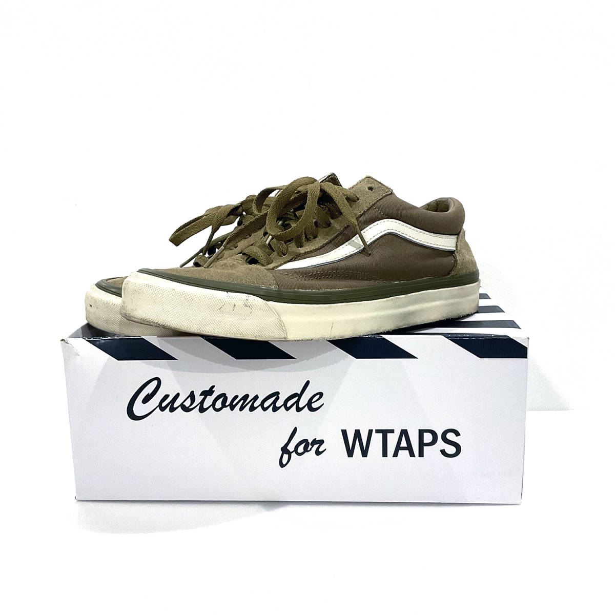 WTAPS T7-01 オリーブ色 used Yahoo!オークション - 1円スタート VANS WTAPS VAULT old skool