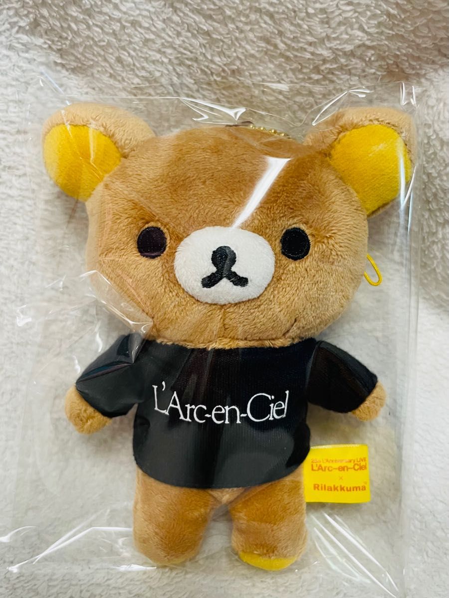 【新品未使用】ラルクアンシエル✕リラックマ ラルックマ ぶらさげぬいぐるみ リラックマ ラルク ぶらさげぬいぐるみ ラルックマ L'Arc〜en