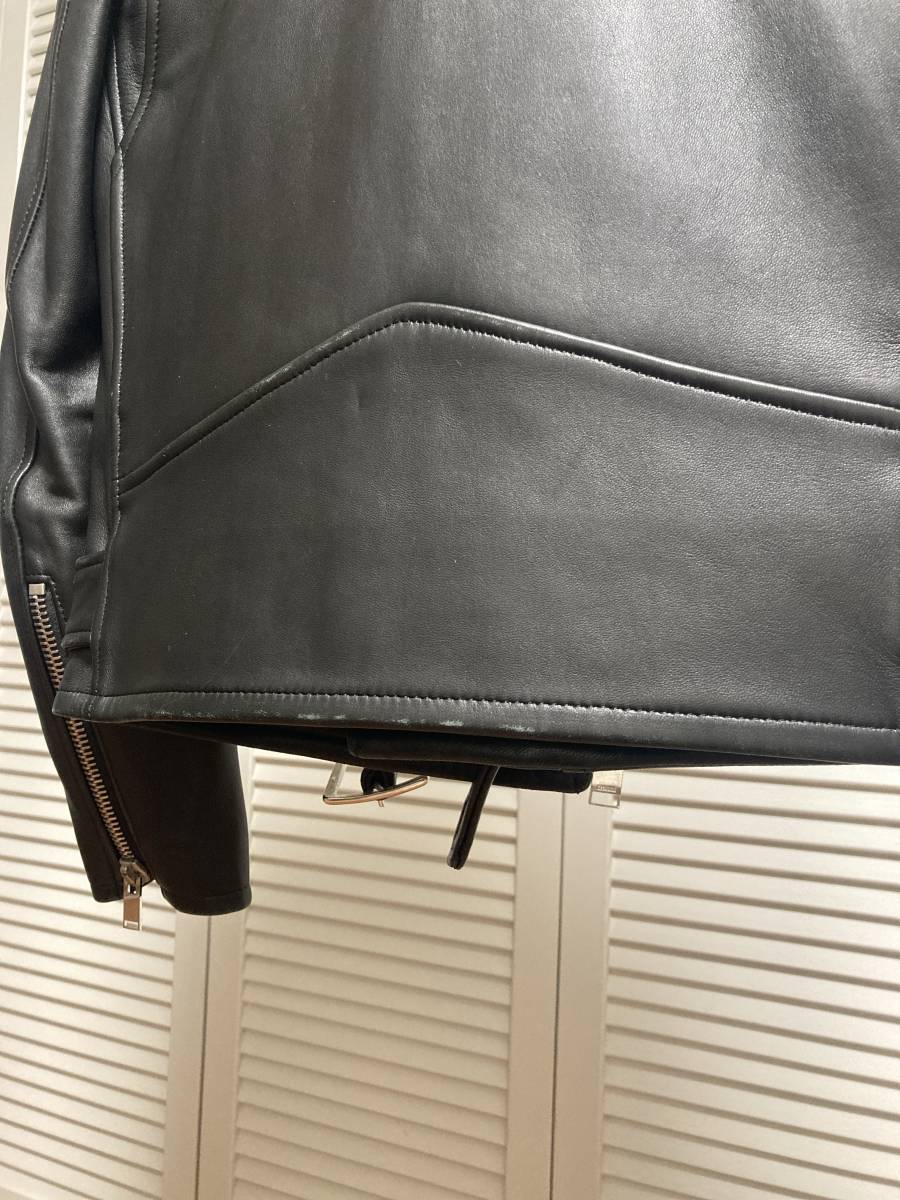 リチウムオム LITHIUM HOMME】LAMB LEATHER W-RIDERS 40 LH22-0226