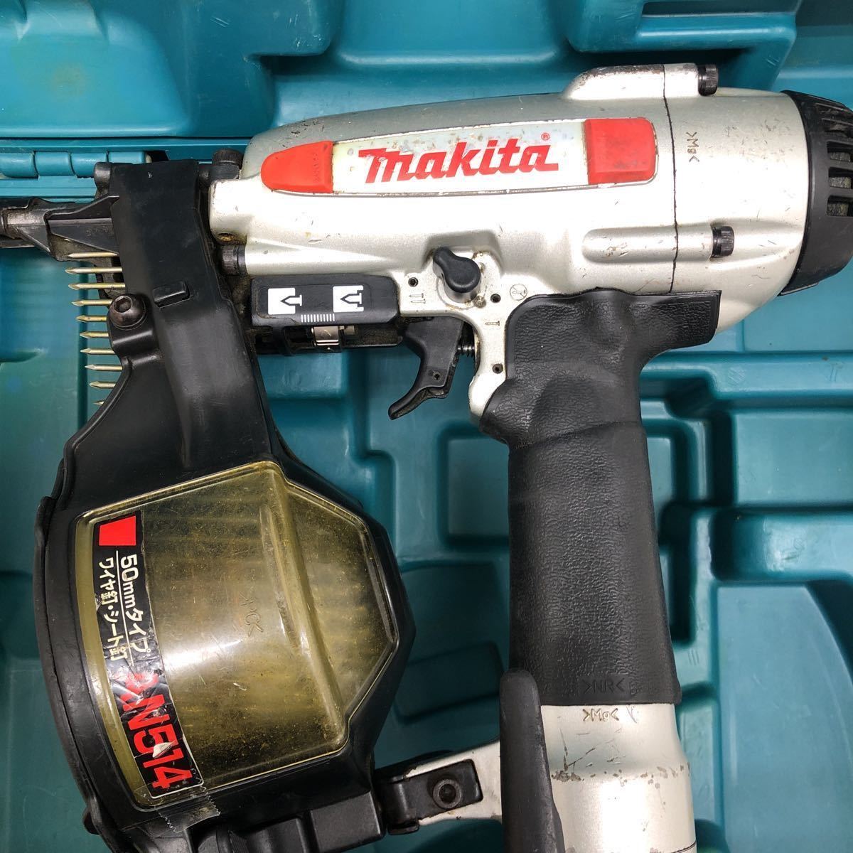マキタ(Makita) 50mm エア釘打 ワイヤ50mm シート50mm AN514(品