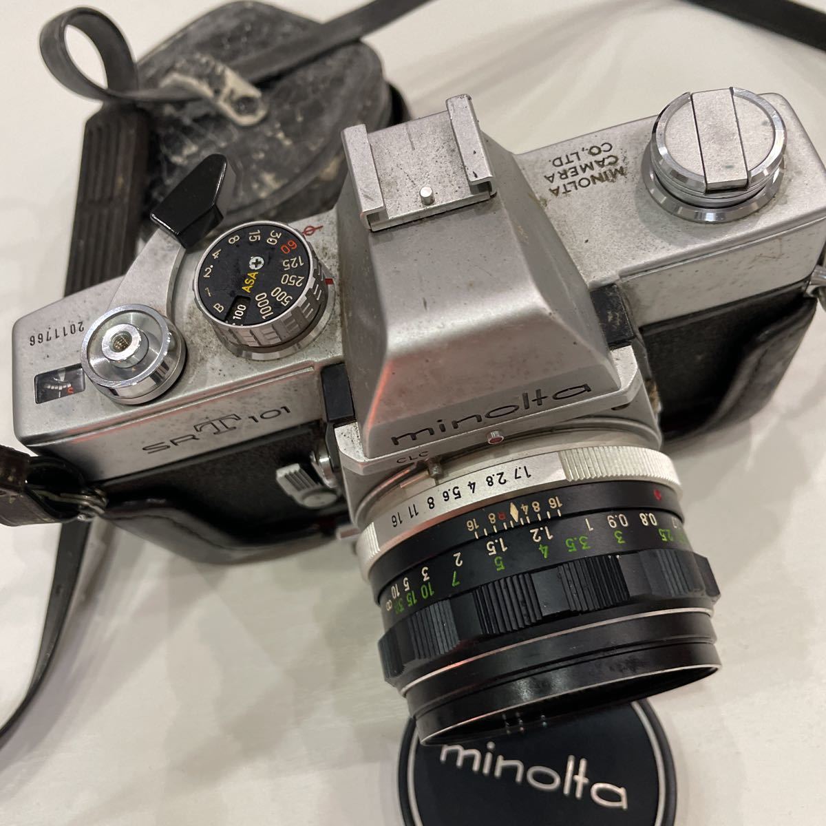 ★ minolta ミノルタ SRT 101 MC ROKKOR-PF 1:1.7 f=55mm フイルムカメラ　#D286 0114TM_画像2