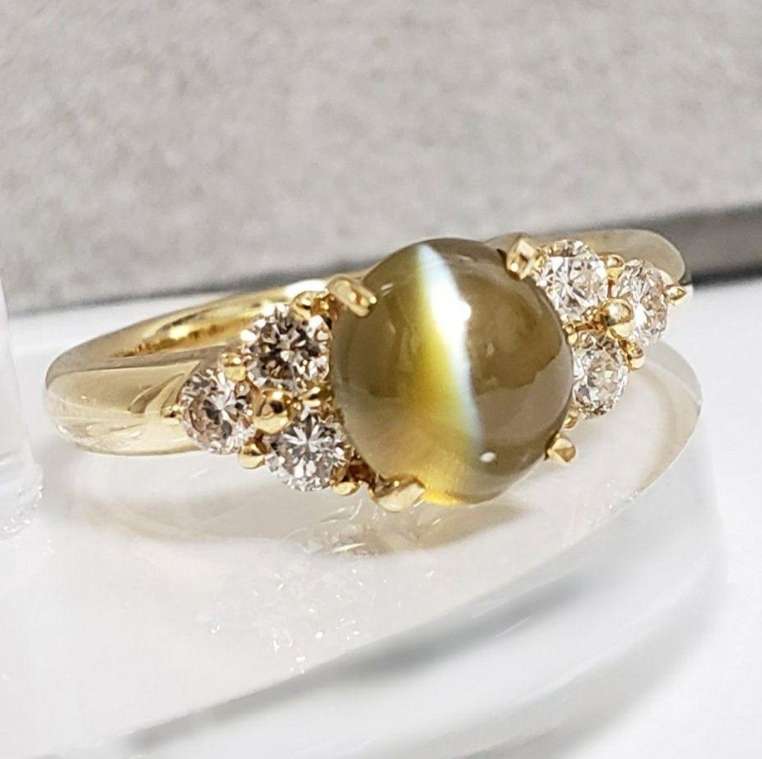 81%OFF!】 天然 クリソベリルキャッツアイ 1.36ct ienomat.com.br