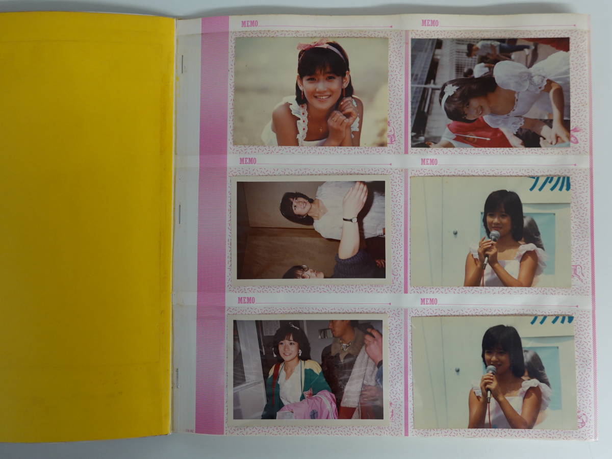 3371岡田有希子フォトアルバム 生写真11枚 ポストカード3枚セットの画像2